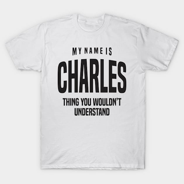 Charles T-Shirt by C_ceconello